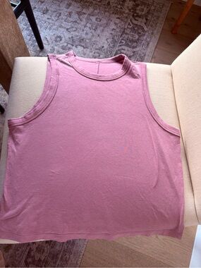 lululemon athletica Pink Tank Top Racer back style. New condition!